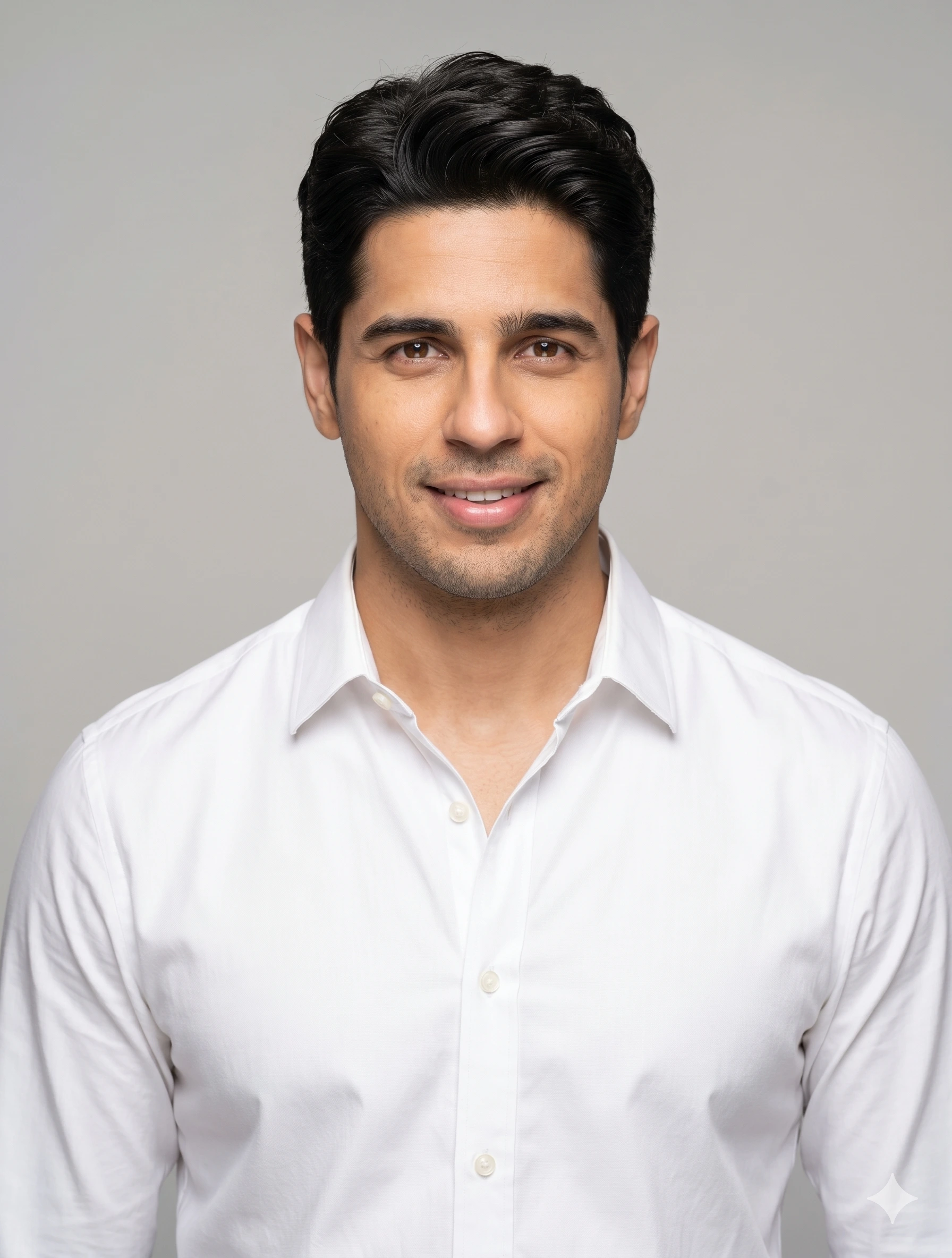 Clean Corporate Profile Portrait nano banana prompt